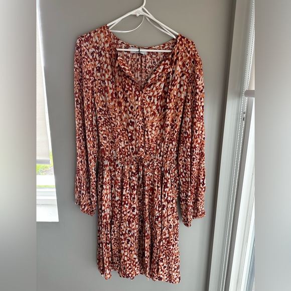 Ebby and I mini dress with tie waist. Size 14 - Picture 1 of 5